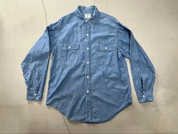 70s BIG MAC 빅맥 샴브레이 셔츠 면 100%