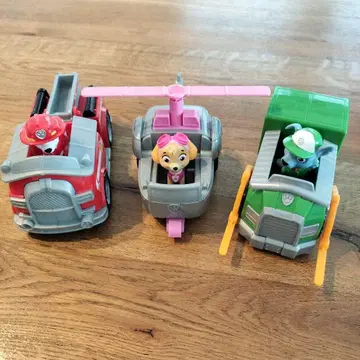파우 패트롤 완구 3체 세트