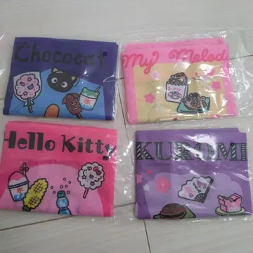 산리오 미니 발매 기념 축제 버전 4개 세트