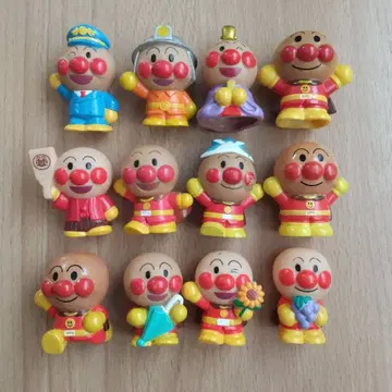 호빵맨 손가락 인형 12종 중복 없음 소방관 차장