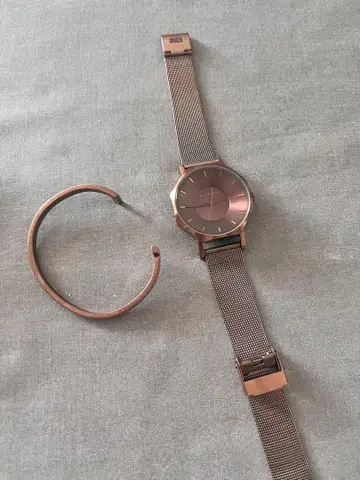 Volare Okto Vintage Gold with Mesh Strap