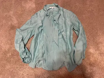 [ AKIKOOGAWA ] 아키코 오가와 보타이 블라우스