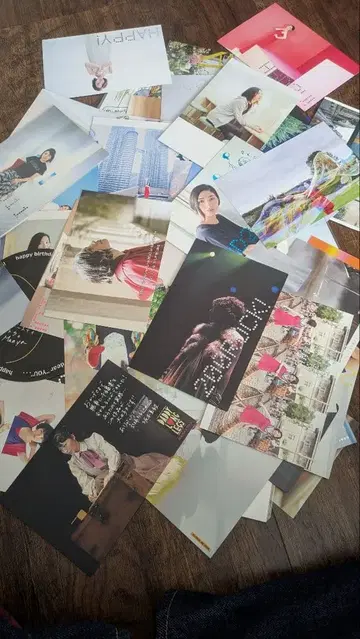 사카모토 마아야 팬클럽 IDS! 벌스데이 카드 연하장 등