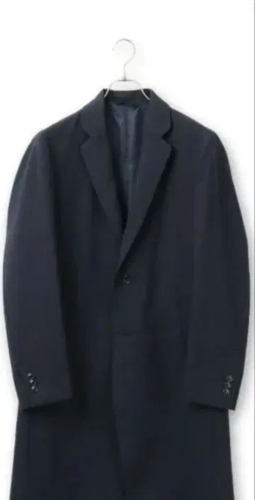 네이비 체스터 코트