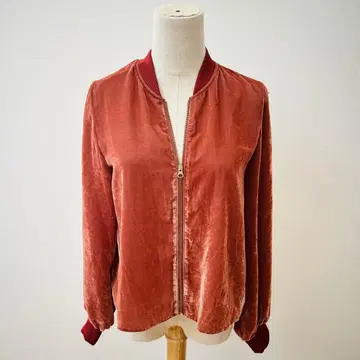 y2k archive 벨로아 후드티 얇은 소재 블루종 핑크 브라운 M