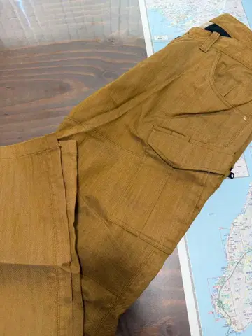 바틀 브라운 워크 팬츠 4 포켓