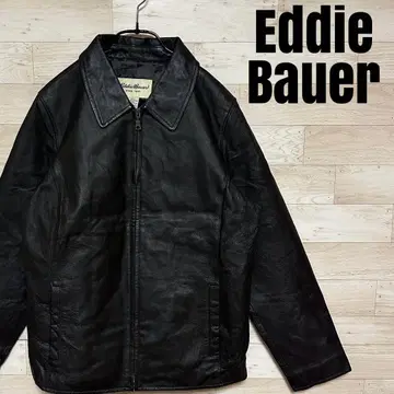 [90s] Eddie Bauer 드리즐러 가죽 자켓 M