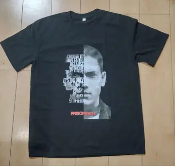 프리즌 브레이크 T셔츠 블랙