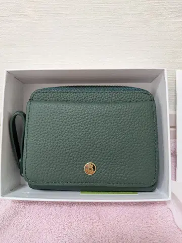 BARCOS 그린 이단 접이식 지갑