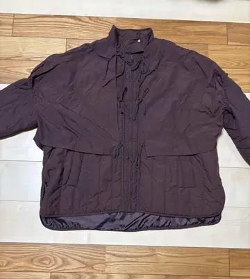 forsky 퀼팅 자켓 브라운