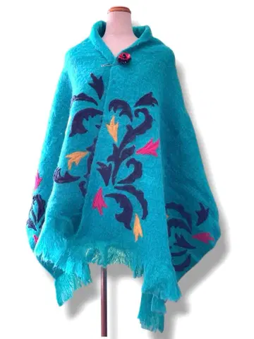 프랑스 렌느 핸드메이드 공방 직구 일본 미상륙 울 혼방 대형 스톨