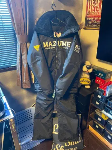 마즈메, MZFW-635 낚시 방한 상하의 세트 XL