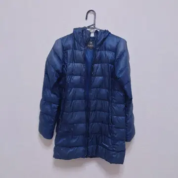 mont-bell EX800 후드 부착 다운 자켓 S 네이비