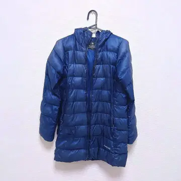 mont-bell EX800 후드 부착 다운 자켓 S 네이비