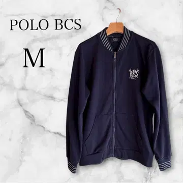 POLO BCS 네이비 M 지퍼 트레이닝복 맨투맨