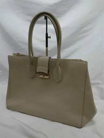 훌라 사피아노 가죽 토트백 베이지 계열 핸드백