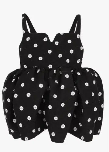 Bibiy. BIANCA BLOSSOM TOP BLACK