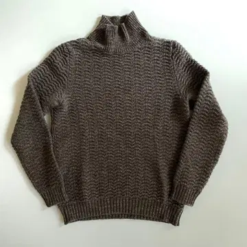 이탈리아제 zanone 터틀넥 니트 46 브라운