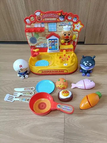 터치로 말하는 스마트 호빵맨 주방 피규어 포함