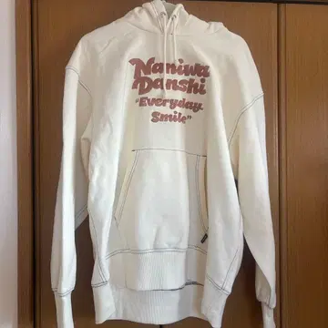 나니와단시 GU 콜라보 후드티 화이트 XL