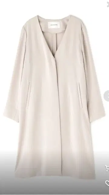 natural beauty basic 노카라 코트 베이지 M