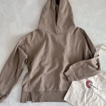 차오패닉 티피 후드 부착 후드티 풀오버 맨투맨 슬릿