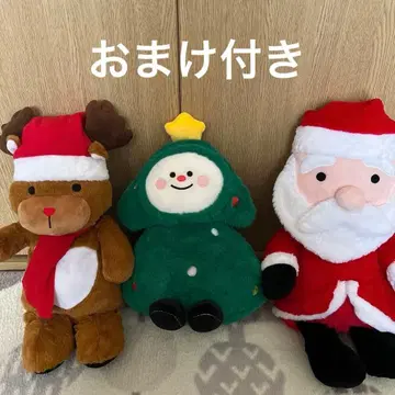 크리스마스 봉제 인형 트리 산타 루돌프