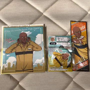 신 테니스의 왕자님 테니프리 쟈칼 쿠와바라 미니 색지 캔뱃지 외