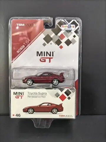 MINI GT 도요타 수프라 르네상스 레드 1/64