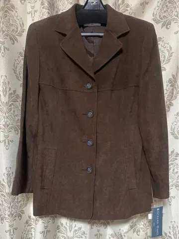 Gerard Darel 젤라르다렐 어깨 패드 있음 브라운 자켓