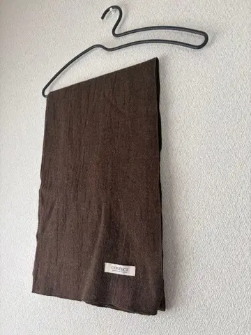 confect 린넨 울 비에라 스톨 다크 브라운