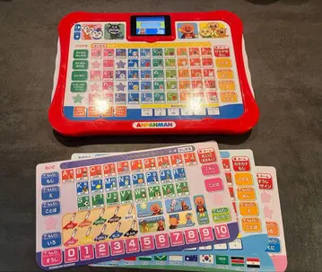 호빵맨 봐! 만져봐! 배울 수 있는 아이우에오 컬러 내비 키즈 태블릿