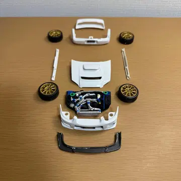 HOTWORKS SUBARU IMPREZA WRX STI 1/24 부품