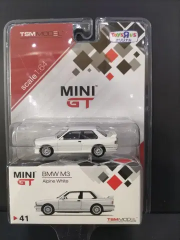 MINI GT BMW M3 알파인 화이트 1:64