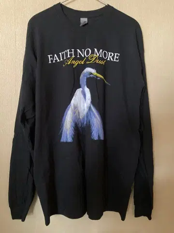 FAITH NO MORE Angel Dust 롱 슬리브 T셔츠 XL