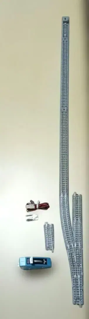 N 게이지 레일 포인트 세트