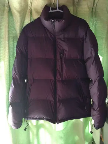 다운 자켓 다크 퍼플