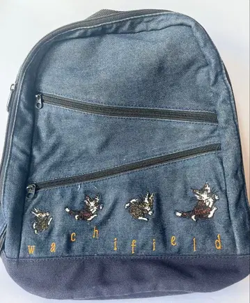 와치필드 다얀 데님 원단 백팩