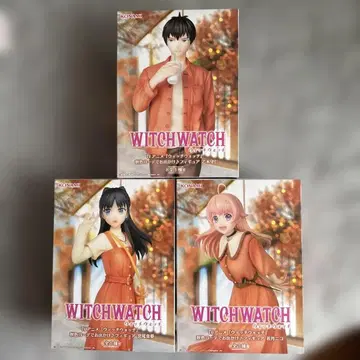WITCHWATCH 피규어 3체 세트
