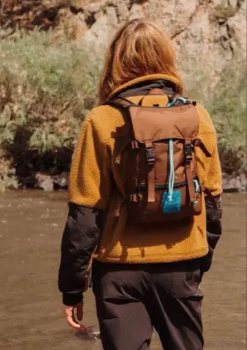 TOPO DESIGNS 노스페이스 브라운 미니 백팩 미국