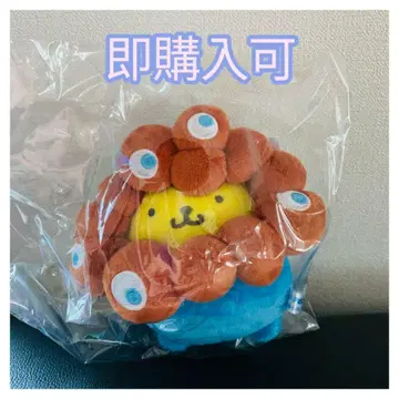 미야쿠미야쿠 변신 봉제 인형 폼폼푸딩 카라비너 산리오