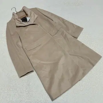 EK3476 [리플렉트] 롱 코트 [7] 택 포함 스탠드 카라 울