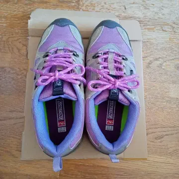 SPAULDING 트레킹 슈즈 23.5 EEE 보라색/그레이