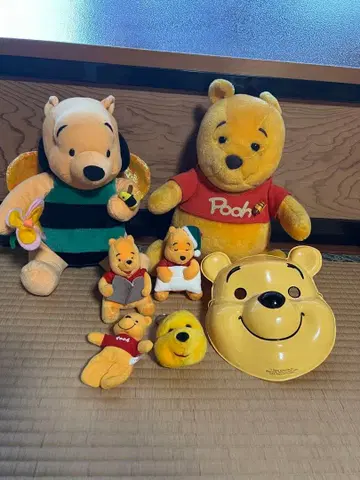 곰돌이 푸 봉제 인형 세트