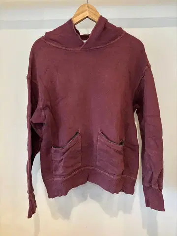 웨어하우스 DUCK DIGGER 버건디 후드티 40