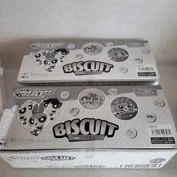 파워퍼프걸 자수 캔뱃지 비스킷 미개봉 2BOX (24개)