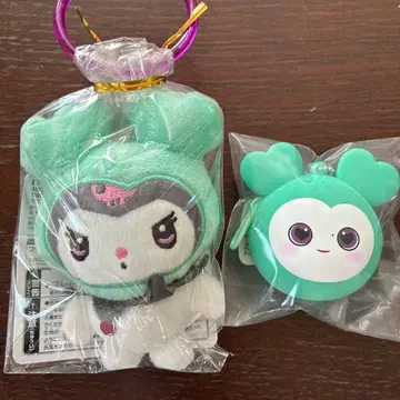 TWICE Lovelys 산리오 GIGO 실리콘 미니 지갑 미나