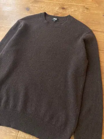 유니클로 UNIQLO 캐시미어 100% 크루넥 스웨터 남성용 S