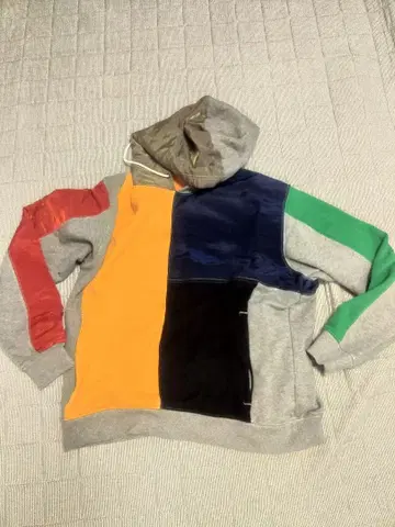 PUMA 멀티 컬러 후드 맨투맨