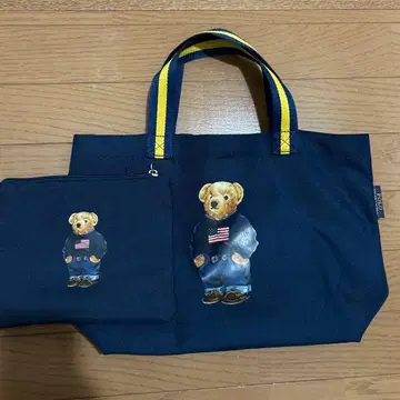 랄프 로렌 폴로베어 토트백